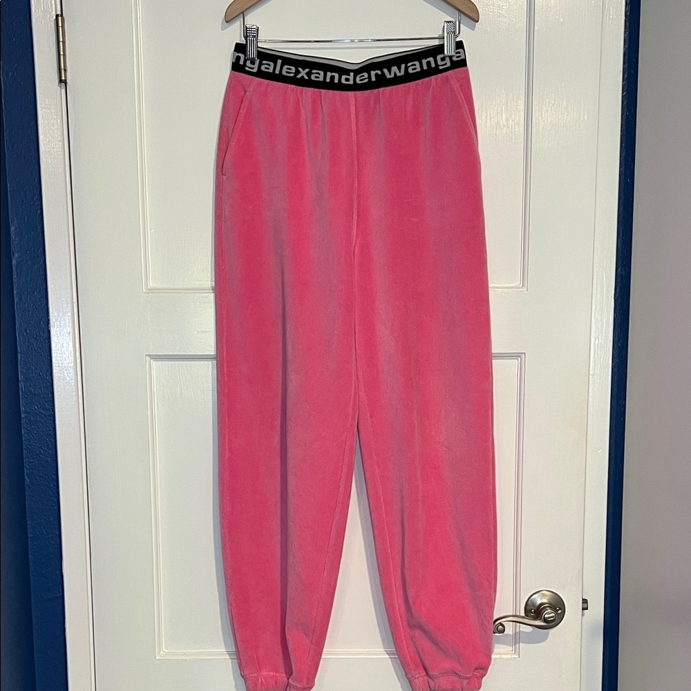 Alexander Wang Bright Pink Sweatpants